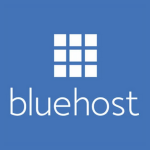 Bluehost logo.
