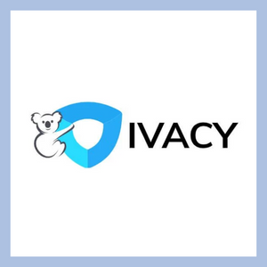 Ivacy VPN logo.