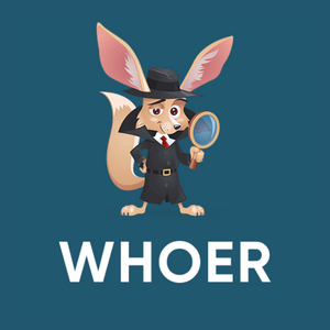Whoer VPN logo.