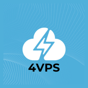 4vps FourServer logo.