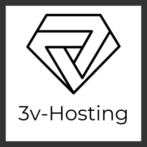 3v-Hosting logo.