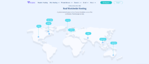 Местоположение дата-центров хостинг провайдера Verpex.