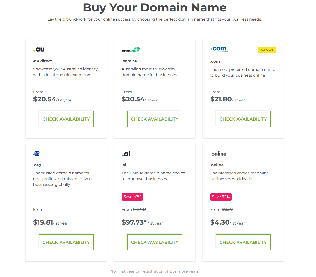 Crazy Domains цены.