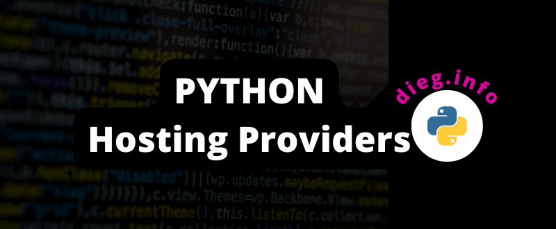 PYTHON Hosting Providers.