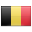 Флаг страны Бельгия.