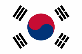 Bandeira da República da Coreia do Sul.