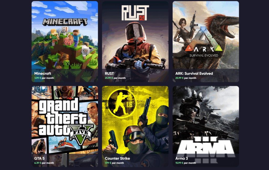 Godlike game servers.