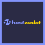 HostZealot logo.