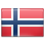 Bandeira da Noruega.