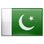 Bandeira do Paquistão.