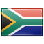 Flag of the country South Africa (abbreviated as RSA, also South Africa).