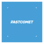 FastComet logo.