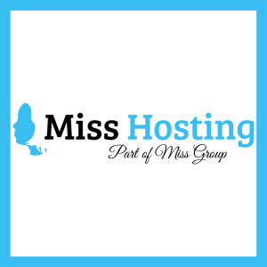 Miss hosting (miss group) logo.