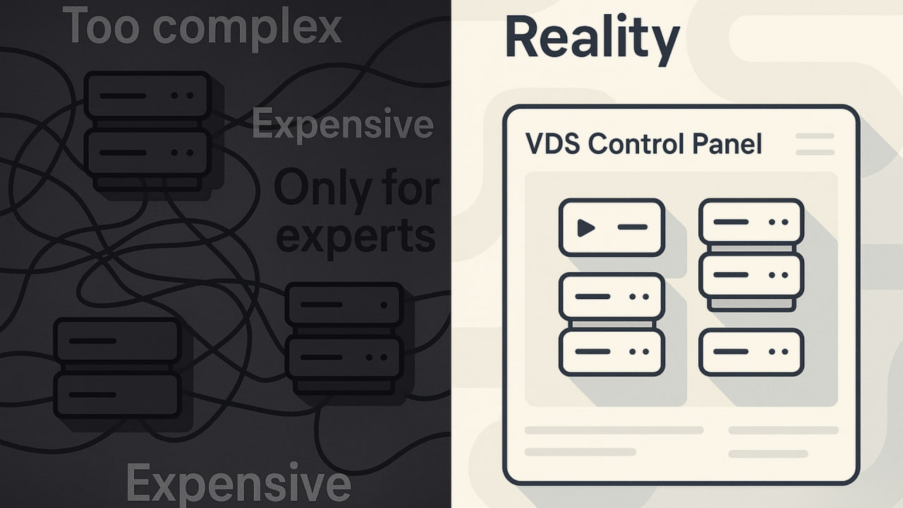7 популярных мифов о VDS-хостинге.
