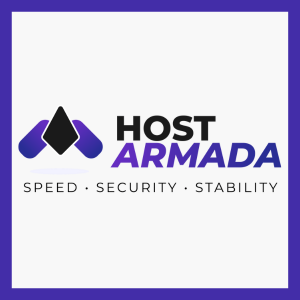 Hostarmada logo.