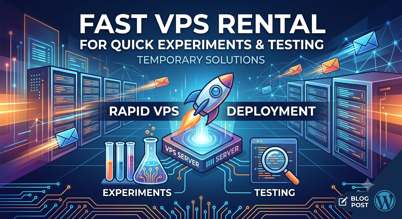 Быстрая аренда VPS для экспериментов
