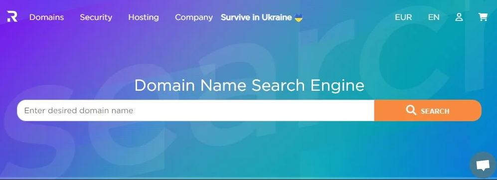 Regery página inicial.