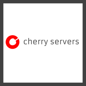 Cherry Servers logo.