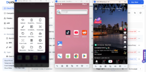 Telefones em nuvem DuoPlus.