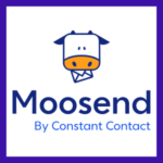 Moosend logo.