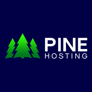 Pine Hosting logo.